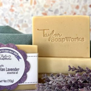 BULGARIAN LAVENDER Goat Milk Bar Soap