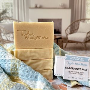 FRAGRANCE FREE BUBBLY GOAT Bar Soap
